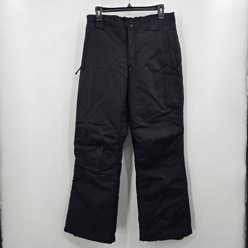 Slalom Snow Pants Black Insulated  Mens Small Ski Snowboard Winter Trousers